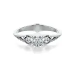 Pierścionek białe złoto z diamentami AJPZ_063